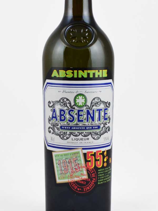 absinthe 55 degres etiquette